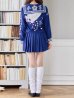 画像7: 【即日発送！】【ハロウィン】セーラー服JK/女子高生/セーラー服コスプレセット【ハロウィン3点セット】【S〜Lサイズ/1カラー】(B7748/B023SB/0415socksSB)[OF01]