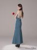 画像10: 【予約商品/12月中旬発送予定】XSサイズあり【ROBE de FLEURS Glossy/ローブ・ド・フルール グロッシー】サテン/ バストビジュー/ ロングドレス/ キャバドレス long[OF2]