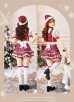 画像8: 【ノベルティ対象】【クリスマスコスプレ8点セット】【Malymoon/マリームーン】ガーリーチェックサンタ【フリーサイズ/1カラー】【予約商品/11月下旬発送予定】[OF03]