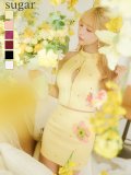 XSサイズあり【ROBE de FLEURS/ローブドフルール】ハートスタッズ/ バストジップ/ セットアップ/ タイト/ ミニドレス/ キャバドレス[OF2]