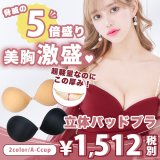 立体パッド内蔵！驚異の5倍盛りメイクアップブラ フリーブラ[OF08]