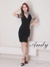 画像27: 【Andy ANDY Fashion Press 14 COLLECTION 03】 ドット / シアー / パフスリーブ / 袖あり/ タイト / ミニドレス / キャバドレス[OF05]