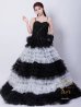 画像9: 【couture an/クチュールアン】リボン/ ラメ/ チュール/ シアー/  Aライン/ プリンセス/ ロングドレス/ キャバドレス long[OF05]