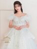 画像13: 【couture an/クチュールアン】スパンコール/ チュール/ ビジュー/ オフショルダー/ プリンセス/ エレガント/ ゴージャス/ ロングドレス/ ラグジュアリー/ キャバドレス long[OF05]