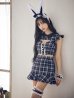 画像14: 【即日発送】【ハロウィン】 チェックバニーセットアップ  【コスプレ6点セット】【XS-Lサイズ/2カラー】[HC02]