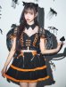 画像25: 【即日発送】【ハロウィン】レースアップデビルスカートセットアップ 【コスプレ6点セット】[YMT-H]