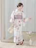画像6: 【予約 / 5月下旬発送予定】アネモネダリア浴衣 OBI-siwa-204-wk-14-DusP / HIMO-900-yn-5-IV / HEKO-800-sb-5-W / YA-1002-kj-P / GETA-02-ok-8-RoseP / [/OF01]