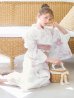 画像3: 【即日発送】アイシーピンクフラワー浴衣 siwa-k23kj / Yhimo-pearl02 / Yheko-WH / YC-A82-1wk-P / CG-17-P/ [OF01]