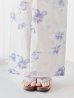 画像16: 【予約 / 5月中旬発送予定】紫の花揺蕩う浴衣 OBI-siwa-204-wk-11-LGY / HIMO-900-yn-2-DusBL / HEKO-800-sb-5-W / YA-1068-kn-W / GETA-01-kj-2-BL/ [/OF01]
