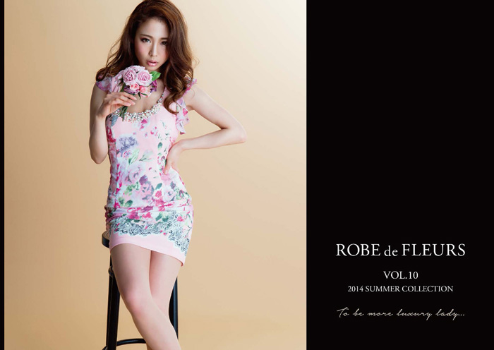 ROBE de FLEURS fm347