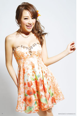 ROBE de FLEURS fm322