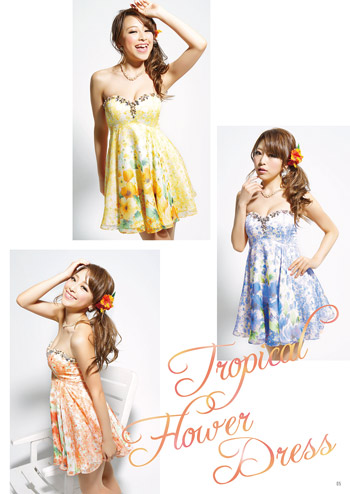 ROBE de FLEURS fm322