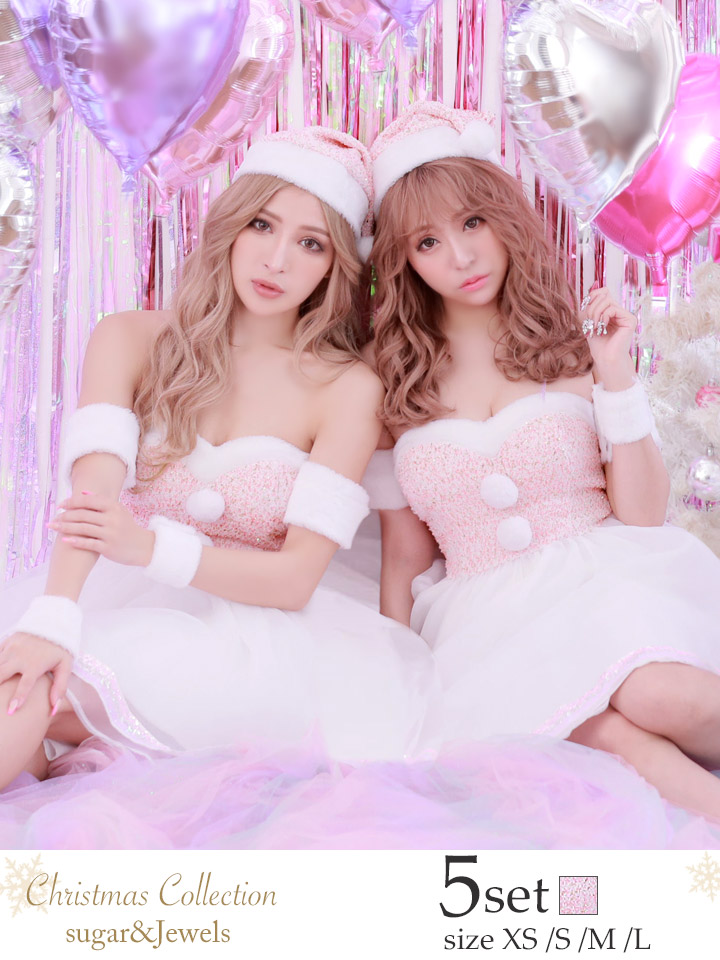 JEWEL ♡ sugar キャバドレス♡サンタクロース♡コスプレ♡クリスマス