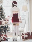 画像5: 【ノベルティ対象】【即日発送！】【クリスマスコスプレ8点セット】【Malymoon/マリームーン】シークレットレーススフレニットサンタ【フリーサイズ/2カラー】[OF03] (5)