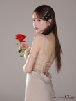 画像8: 【予約商品/12月中旬発送予定】XSサイズあり【ROBE de FLEURS Glossy/ローブ・ド・フルール グロッシー】サテン/ バストビジュー/ ロングドレス/ キャバドレス long[OF2] (8)