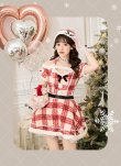 画像3: 【ノベルティ対象】【クリスマスコスプレ7点セット】【Malymoon/マリームーン】ホリデーチェックサンタ【フリーサイズ/1カラー】[OF03] (3)