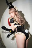 画像5: 【即日発送】フレンチメイドバニー【マリームーン】【ハロウィンコスプレ5点セット】【フリーサイズ/1カラー】[OF03] (5)