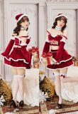 画像7: 【ノベルティ対象】送料無料！【クリスマスコスプレ7点セット】【Malymoon/マリームーン】ガーリーミニポンチョサンタ【フリーサイズ/1カラー】[OF03]【一部予約商品/12月上旬発送予定】 (7)