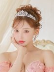 画像3: 【アクセサリー：ヘアアクセ】【ANGEL R/エンジェルアール】フラワーモチーフ/ ストーン/ ビジュー/ ティアラ/ バースデー/ ウェディング/ ヘアアクセ/ 髪飾り[OF02] (3)