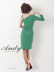 画像4: 【Andy ANDY Fashion Press 10 COLLECTION 04】チェーン/ リボンデザイン/ ワンショル/ 袖あり/ アシンメトリー/ タイト/ ミニドレス/ キャバドレス[OF05] (4)