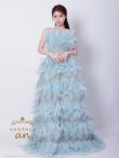 画像10: 【couture an/クチュールアン】フェザー/スパンコール/シアー/エレガント/ロングドレス/Aライン/プリンセス/ キャバドレス long[OF05] (10)