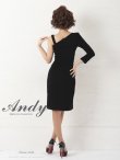 画像5: 【Andy ANDY Fashion Press 10 COLLECTION 04】チェーン/ リボンデザイン/ ワンショル/ 袖あり/ アシンメトリー/ タイト/ ミニドレス/ キャバドレス[OF05] (5)