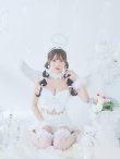 画像17: 【即日発送】【ハロウィン】セクシーエンジェルセットアップ 【コスプレ7点セット】【XS-Mサイズ/1カラー】[OF03] (17)