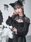 画像16: 【予約商品/9月中旬発送予定】【ハロウィン】ブラックキャットベロアワンピース 【コスプレ3点セット】[OF03] (16)