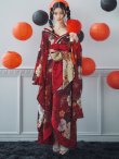 画像8: 【予約商品/9月下旬発送予定】【ハロウィン】花魁ショートインロングワンピース 【コスプレ】【S-XLサイズ/2カラー】[HC02] (8)