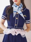 画像15: 【即日発送！】【ハロウィン】CAロングフレアワンピース 【コスプレ5点セット】 【S-XLサイズ/1カラー】[OF03] (15)