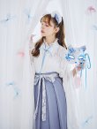 画像16: 【予約商品/9月下旬発送予定】【ハロウィン】猫巫女レース袴 【コスプレ5点セット】 【FREEサイズ/2カラー】[OF03] (16)