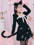 画像4: 【即日発送！】【ハロウィン】キャットリボンバルーンワンピース 【コスプレ4点セット】 【S-Lサイズ/1カラー】[OF03] (4)