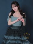 画像4: 【couture an/クチュールアン】オフショル/ グラデーション/ シフォン/ フリル/ スピンドル/ Aライン/ プリンセス/ ロングドレス/ キャバドレス long[OF05] (4)