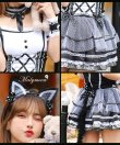 画像9: 【即日発送】猫耳メイドにゃん《ハロウィンコスプレ5点セット》【Malymoon/マリームーン】[OF03] (9)