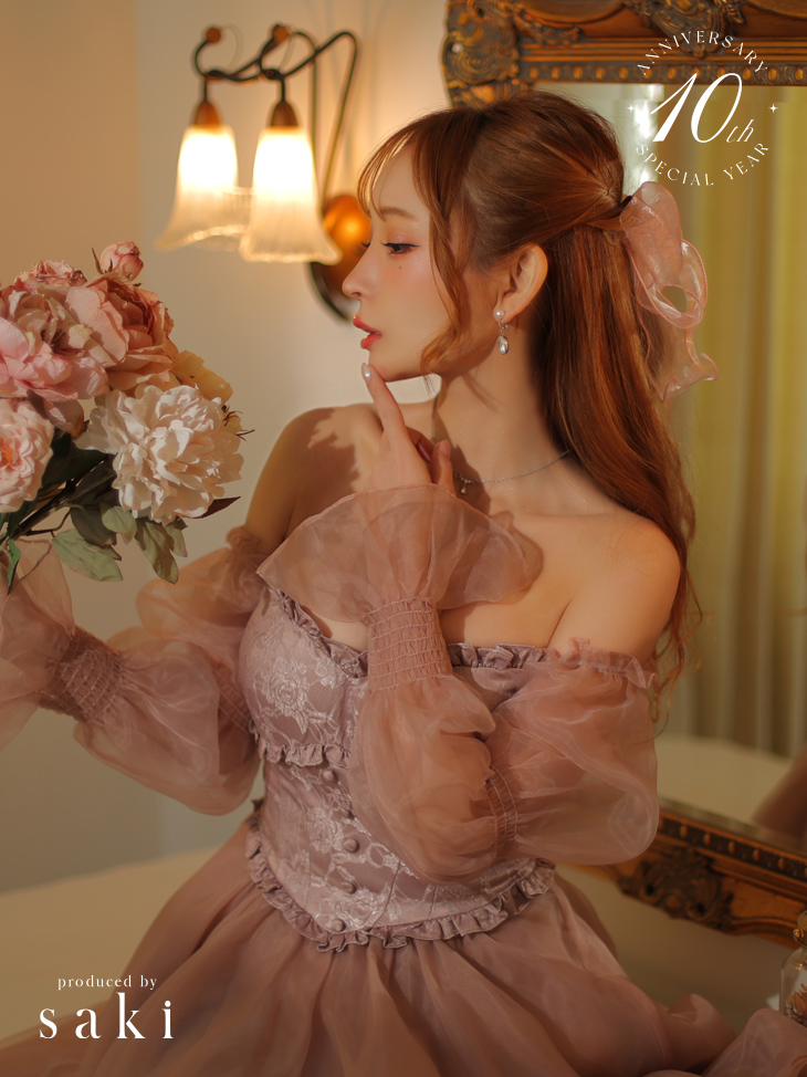 10th SPECIAL COLLECTION 【ROBE de FLEURS/ローブドフルール】Rosie