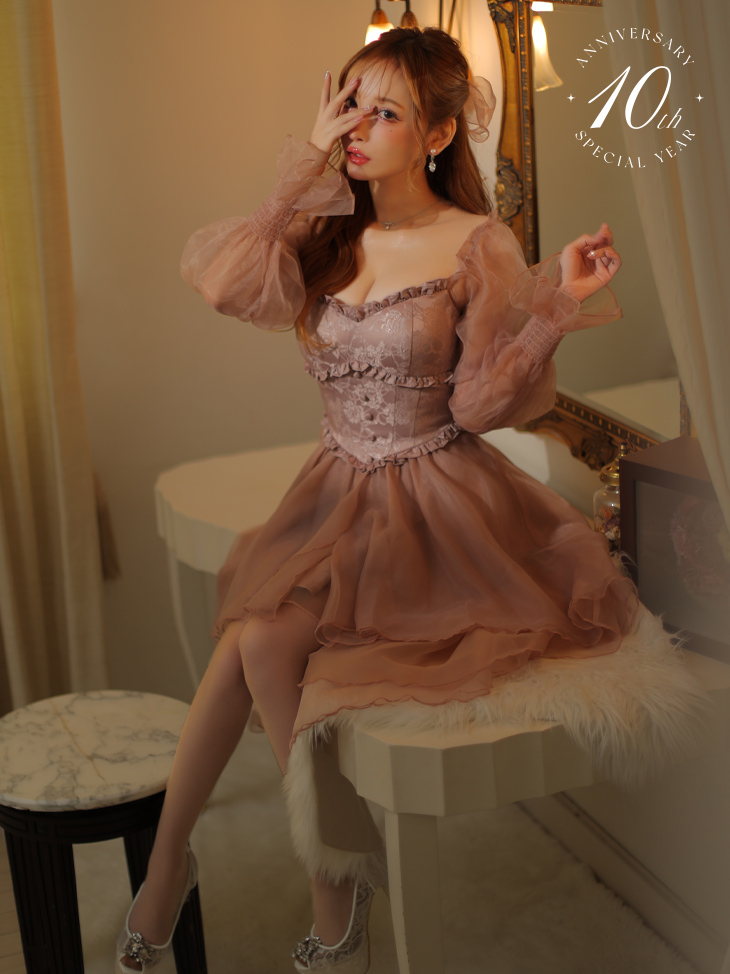 10th SPECIAL COLLECTION 【ROBE de FLEURS/ローブドフルール】Rosie