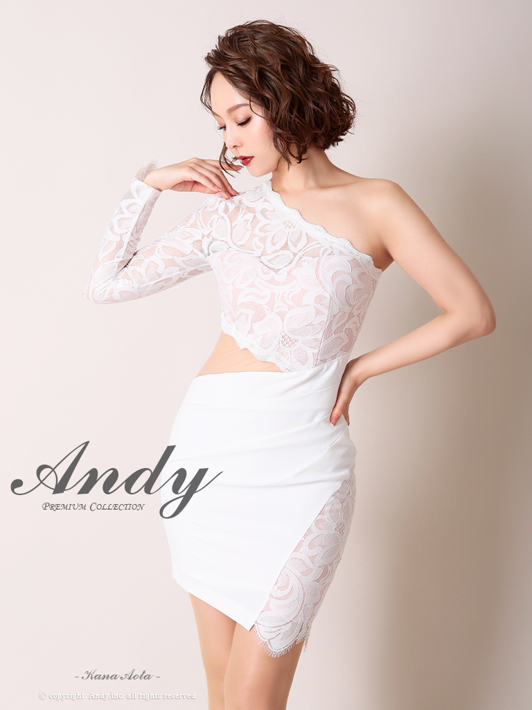 Andy ホワイトミニドレス-