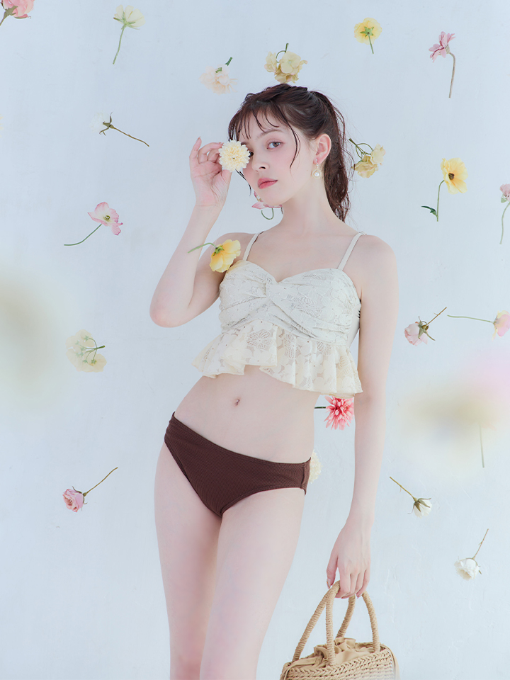 BURBERRY)Horseferry Print Bikini 2ピース水着-