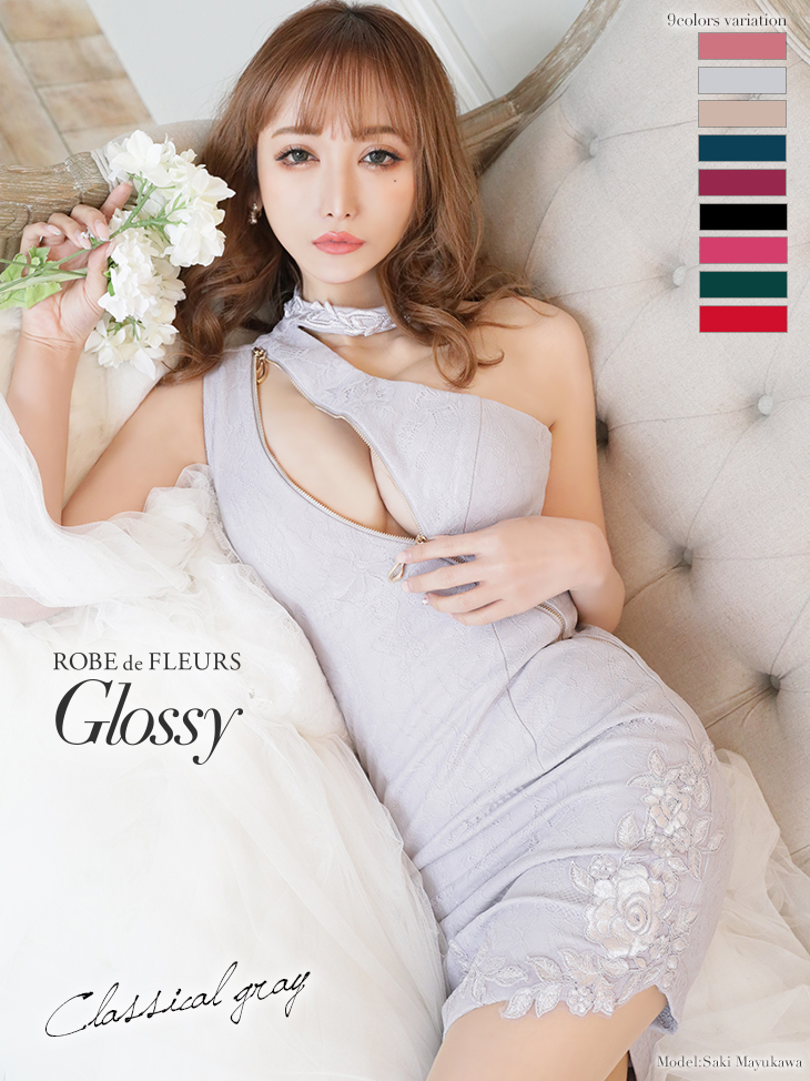 sugar限定カラーあり☆ XS-Lサイズあり【ROBE de FLEURS Glossy/ローブ ...